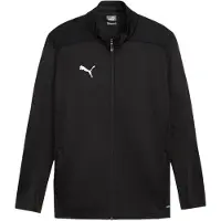 Puma Træningsjakke teamFINAL - Sort/Sølv Børn, størrelse YS/128 cm