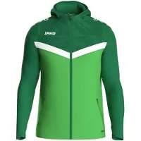 Jako Sportsjakke grøn / hvid