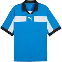 Puma Funktionsskjorte 'TeamClassic' azur / sort / hvid