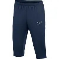Nike Træningsbukser Dri-FIT Academy 25 3/4 - Navy/Hvid, størrelse 3XL