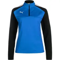 Puma Sportsweatshirt 'Team Liga' blå / sort / hvid