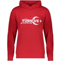Nike Sportsweatshirt rød / sort / hvid