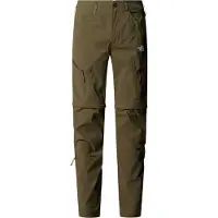 The North Face - Vandretøj - M Exploration Reg Tapered Convertible Pant New Taupe Green til UnisexNylon - Størrelse 36 - Grøn