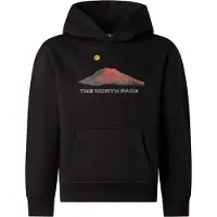 The North Face - Under 6 år - B Mountain Night Relaxed Hoodie TNF Black til UnisexBomuld - Børnetoj Størrelse 142-151 - Sort