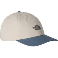 The North Face - Kasketter - Roomy Norm Hat Granite Grey White Dune til UnisexBomuld - Grå