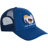 The North Face - Kasketter - Embroidered Mudder Trucker Shady Blue Bear Graphic til Unisex - Blå