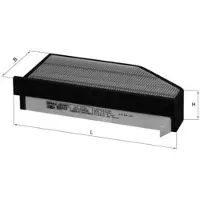 Knecht Lx1710 Luftfilter