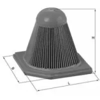 MAHLE ORIGINAL Lx1892 Luftfilter