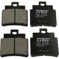 TRW Allround Standard Kymco Kxr 250 2x4 Mongoose 05 Organiske Bagbremseklodser