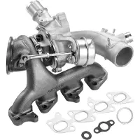 Vevor Komplet Turbo Turbolader Chevy Chevrolet Cruze 2011-2015 med Pakningssæt, Sonic 2012-2020 &amp; Trax 2013-2021 &amp; Buick Encore 2013-2021 Turbolader Kompatibel 1.4L Erstatningsnr. 55565353