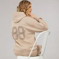 Bench Dame Pella Hættetrøje Taupe
