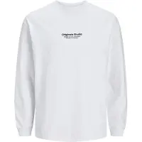 Jack & jones Junior Shirts 'JORVESTERBRO' sort / hvid