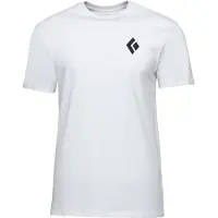 Black Diamond - Klatretøj - M Equipment For Alpinist SS Tee White til Unisex - Størrelse M - Hvid