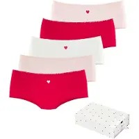 LASCANA Panty pink / rød / offwhite