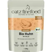 Catz Finefood Økonomipakke: 24 x 85 g øko - No. 503 Økologisk Kylling