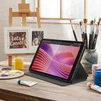 Lenovo Tab One Essentials Bundle 4GB 64GB MediaTek Helio G85-processor 2,00 GHz , Android 14 eller nyere, 64 GB eMMC 5.1