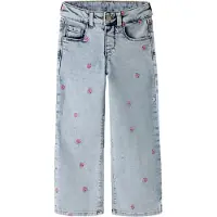 Name it Jeans - NmfRose - Noos - Lgt. Blue Bleached Denim/Hearts - - 4 år (104) - Jeans