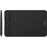 XP-Pen XPPen Deco mini7 V2 Drawing Pad, Ledningsført, 5080 lpi, 177,8 x 111,1 mm, USB, 1 cm, Sort