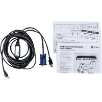 Emerson Avocent - Video / USB kabel - USB, HD-15 (VGA) (han) til RJ-45 (han) - 4.5 m - for AutoView 1400, 1500, 2000, 2020, 2030, AV3108, AV3216