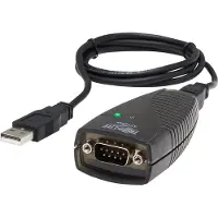 Eaton Corporation Eaton Tripp Lite Series Keyspan High Speed USB to Serial Adapter - Seriel adapter - USB - RS-232 - sort