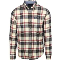 Superdry Superdrytil mænd. M4011047A Brun skovhugger-skjorte (M), Casual, Bomuld, Lange ærmer