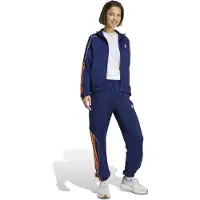 Adidas Træningsdragt 'Stadium' mørkeblå / orange / hvid