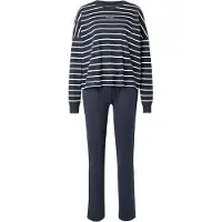 Marc O'Polo Pyjamas mørkeblå / hvid