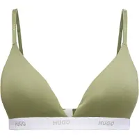 HUGO BH oliven / hvid