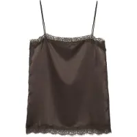 Pull&Bear Overdel mørkebrun