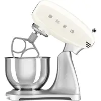 Smeg 50's Style køkkenmaskine 4,8 L Creme-sølv 800 W