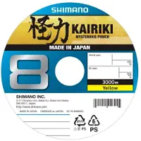 Shimano Fishing Kairiki 8 Flettet Fiskesnøre 3000 M
