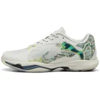 Puma Vantage NITRO BERLIN Indoor Jump Boots Unisex, Shoes, Sedate Gray/Yellow Alert/Electric Peppermint, 42