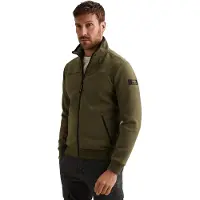 PME Legend Sweatshirt '- Sweat jacket with stand-up collar and zipper closure' mørkegrøn