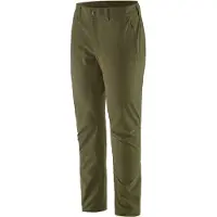 Patagonia - Vandretøj dame - W's Terravia Trail Pants Reg Basin Green til UnisexSoftshell - Størrelse 4 US - Grøn