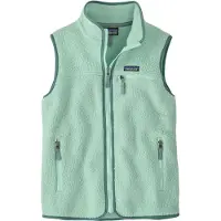 Patagonia - Mærker - W's Retro Pile Vest Thin Ice til Unisex - Størrelse S - Blå