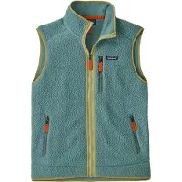 Patagonia - Mærker - M's Retro Pile Vest Blue Sage til Unisex - Størrelse L - Blå