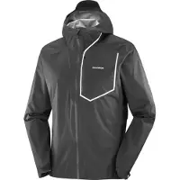 Salomon - Trail running tøj - Bonatti Pro Jkt M Deep Black til UnisexUld - Størrelse XL - Sort