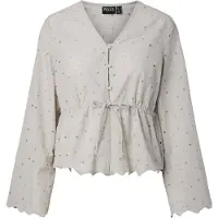 Pieces Pcarmorine Broderi Bluse