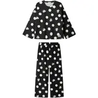 Gisela Pyjamas sort / hvid
