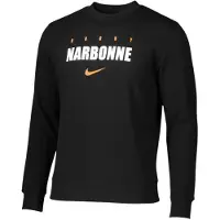 Nike Sportsweatshirt 'Team Club' orange / sort / hvid