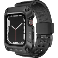 Uniq Nillkin etui Dynaguard Wristband til Apple Watch 45mm/7/8 - sort