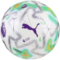 Puma Orbita Premier League Thrill Mini Football, Accessories, White/Multicolor, Mini