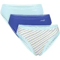 Sloggi Slip 'GO Crush' blå / gul / mint / hvid