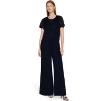 Vera Mont Jumpsuit natblå