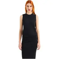 Armani Exchange A|X Armani Exchangetil kvinder. 8NYH9AYMH6Z1200 Sort strikket top (XL), Casual, Viscose, Uden ærmer/stropper