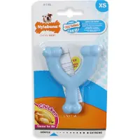 Nylabone Puppy Dental Wishbone - XS - Blå