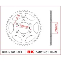 Rk 4476 520 Bagtandhjul