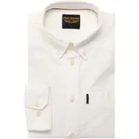 PME Legend Skjorte 'Explorer Oxford shirt with button-down collar' hvid
