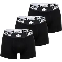 Lacoste Boksershorts sort / hvid