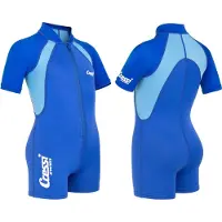 Cressi Baby 1.5 Mm Korthærmet Shorty-våddragt Til Junior